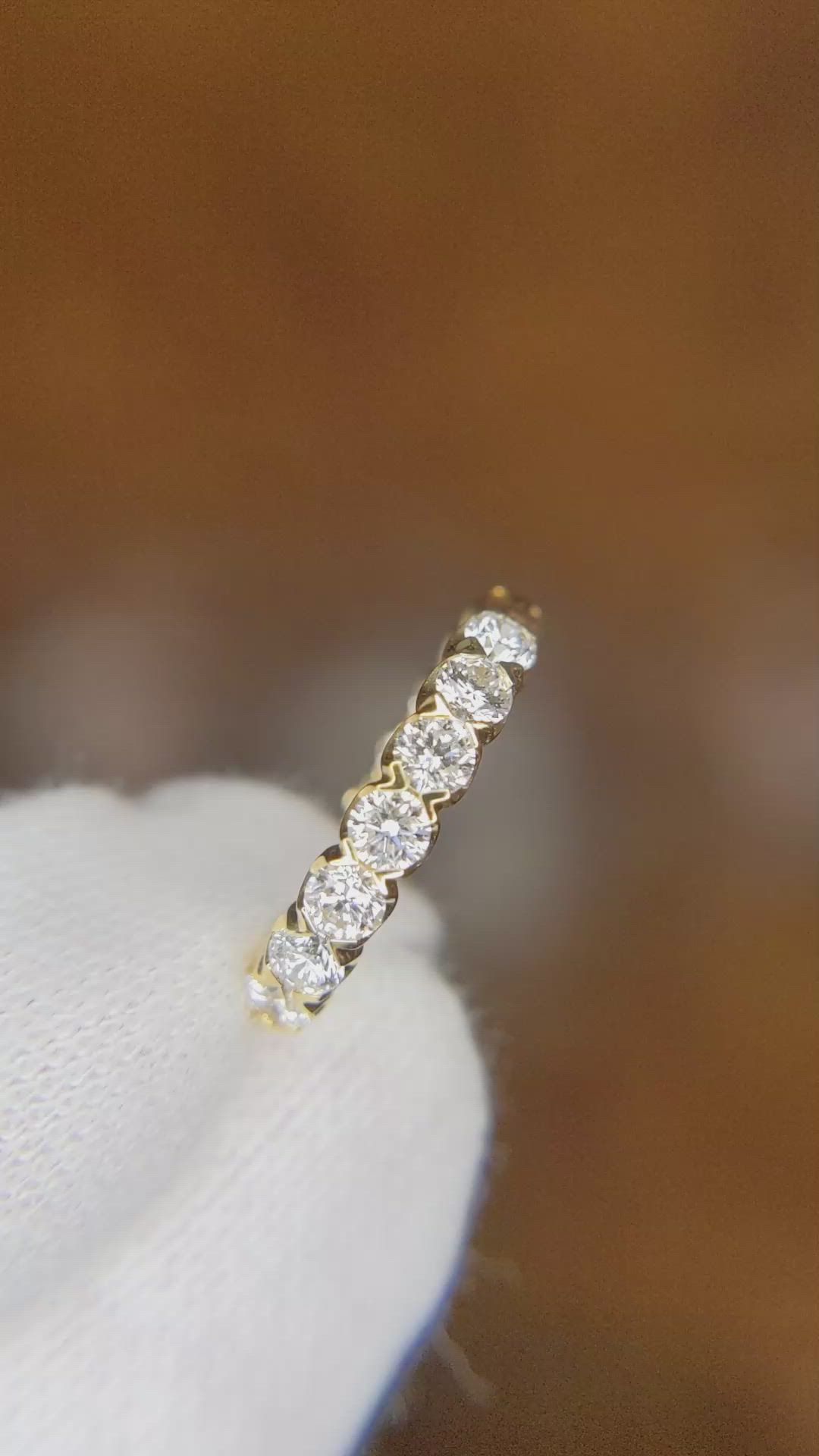 2.20 Ct.Tw. Natural Diamond Accent Stones Earrings, 18K Yellow Gold Size Video
